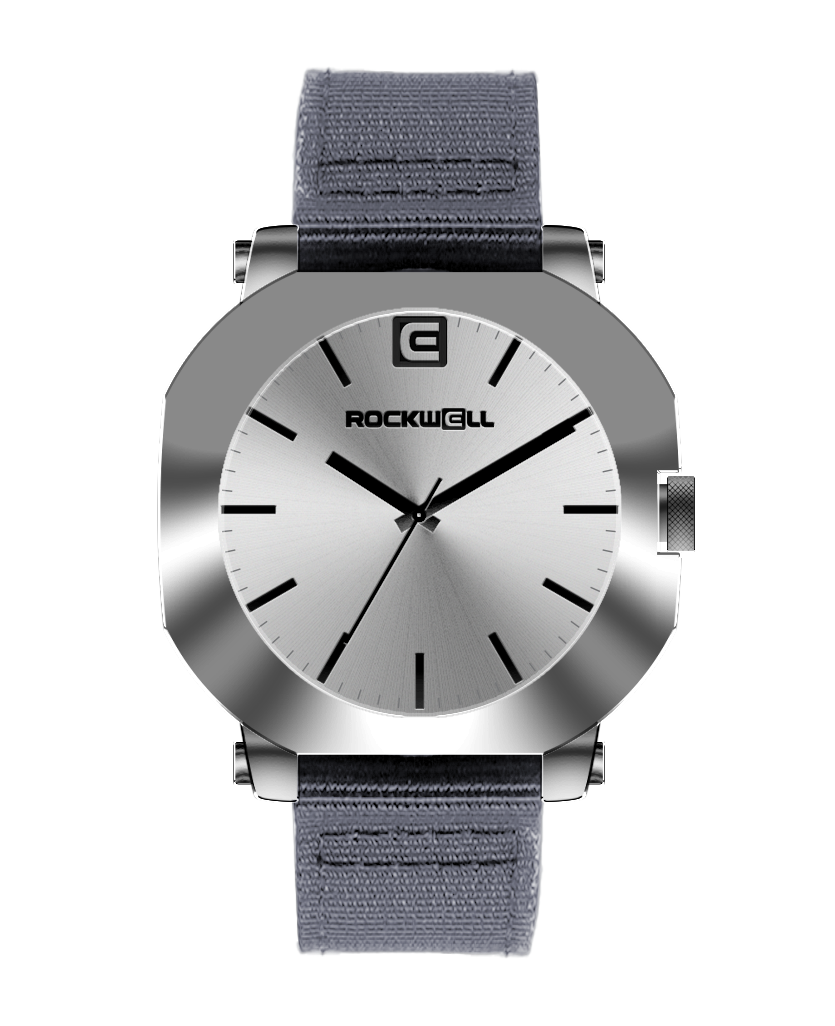 Apex (Silver/Black) Watch