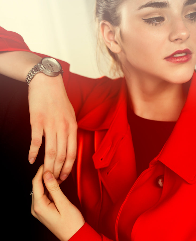 Kennedy (Silver/White) Watch