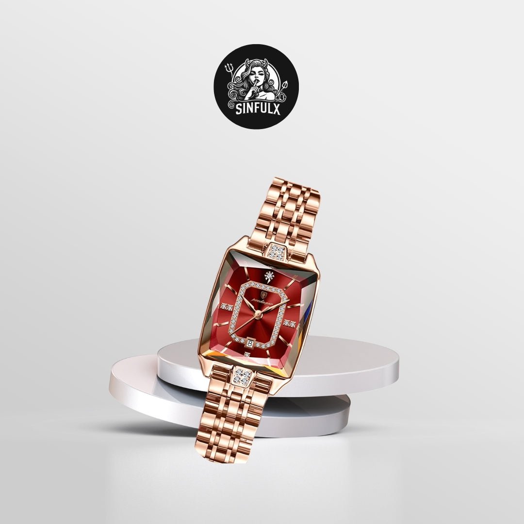Women’s Luxury Rectangle Watch-0