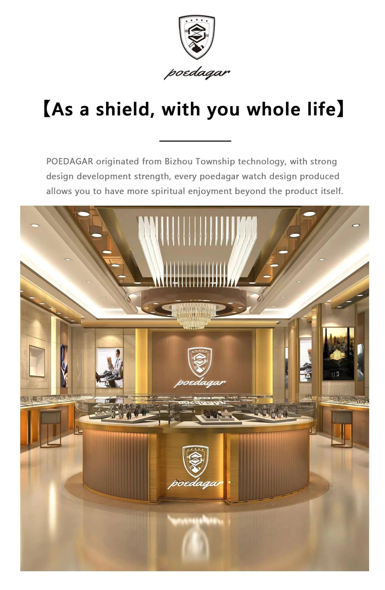 POEDAGAR Elegant Women's Quartz Watch - Waterproof Stainless Steel Timepiece for Confident Ladies