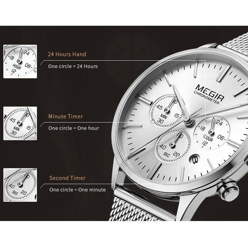 New Fashion Gold Women Watches Luxury Quartz Sport Waterproof Wrist Watch Round Style